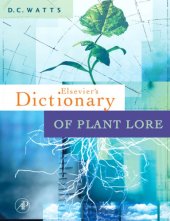 book Dictionary of plant lore