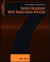 book Seven Deadliest Web Application Attacks