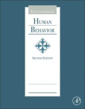 book Encyclopedia of Human Behavior