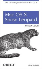 book Mac OS X Snow Leopard: pocket guide ; [the ultimate quick guide to Mac OS X]