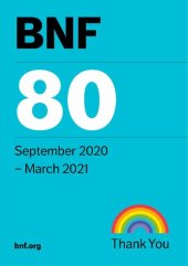 book BNF 80 (British National Formulary) September 2020-March 2021