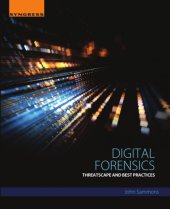 book Digital forensics: threatscape and best practices