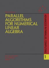 book Parallel Algorithms for Numerical Linear Algebra