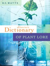 book Dictionary of Plant Lore