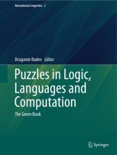 book Puzzles in logic, languages and computation the green book