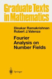 book Fourier analysis on number fields