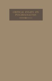 book Critical Essays on Psychoanalysis