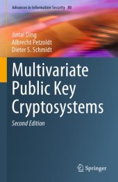 book Multivariate Public Key Cryptosystems