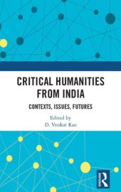 book Critical humanities from India: contexts, issues, futures