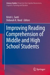 book Improving Reading Comprehension of Middle and High School Students