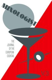 book Mixologist: The Journal of the European Cocktail, Volume 3