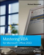 book Mastering VBA for Microsoft Office 2013