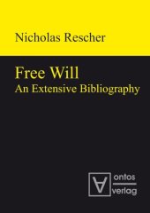 book Free will: an extensive bibliography