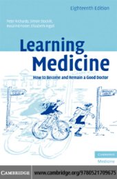 book Learning medicine how to become and remain a good doctor