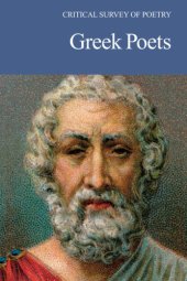 book Critical Survey of Poetry: Greek Poets