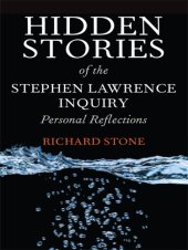 book Hidden Stories of the Stephen Lawrence Inquiry