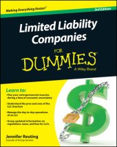 book Limited Liability Companies For Dummies