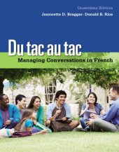 book Du tac au tac: managing conversations in French