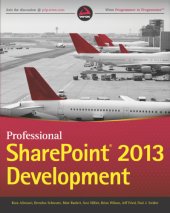 book Professional SharePoint 2013 Development