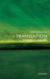 book Translation: A Very Short Introduction