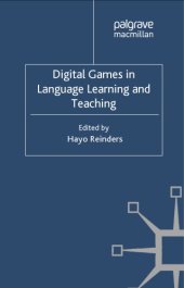 book Digital games in language learning and teaching