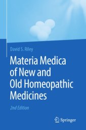 book Materia Medica of New and Old Homeopathic Medicines