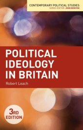 book Political Ideology in Britain