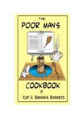 book The poor man's cookbook