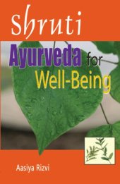 book Shruti: Ayurveda for well-being