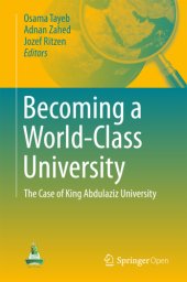 book Becoming a world-class university: the case of King Abdulaziz University