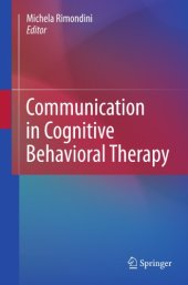 book Communication in cognitive behavioral therapy