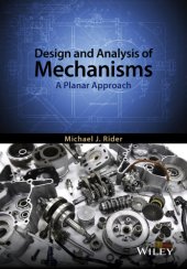 book Design and analysis of mechanisms a planar approach