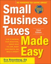 book Small Business Taxes Made Easy