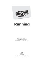 book The complete idiot's guide to running