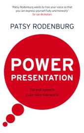 book Power presentation: formal speech in an informal world