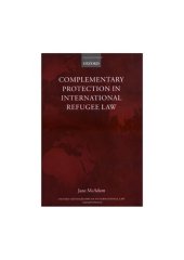 book Complementary Protection in International Refugee Law