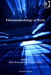 book Ethnomethodology at work