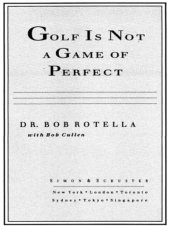 book Golf is Not a Game of Perfect