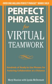 book Perfect phrases for virtual teamwork: hundreds of ready-to-use phrases for fostering collaboration at a distance