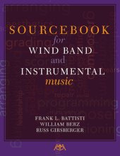 book Sourcebook for Wind Band and Instrumental Music