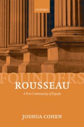 book Rousseau: a free community of equals