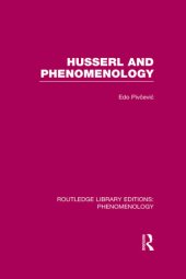 book Routledge Library Editions: Phenomenology