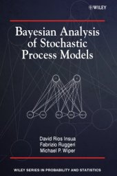 book Bayesian analysis of stochastic process models