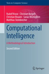 book Computational intelligence: a methodological introduction