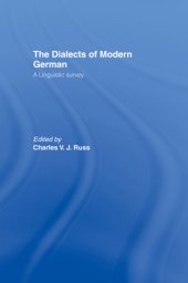 book The dialects of modern German: a linguistic survey