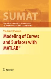 book Modeling of Curves and Surfaces with MATLAB