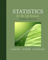 book Statistics for the life sciences