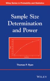 book Sample Size Determination and Power