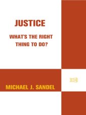 book Justice: what's the right thing to do?