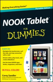 book NOOK Tablet For Dummies